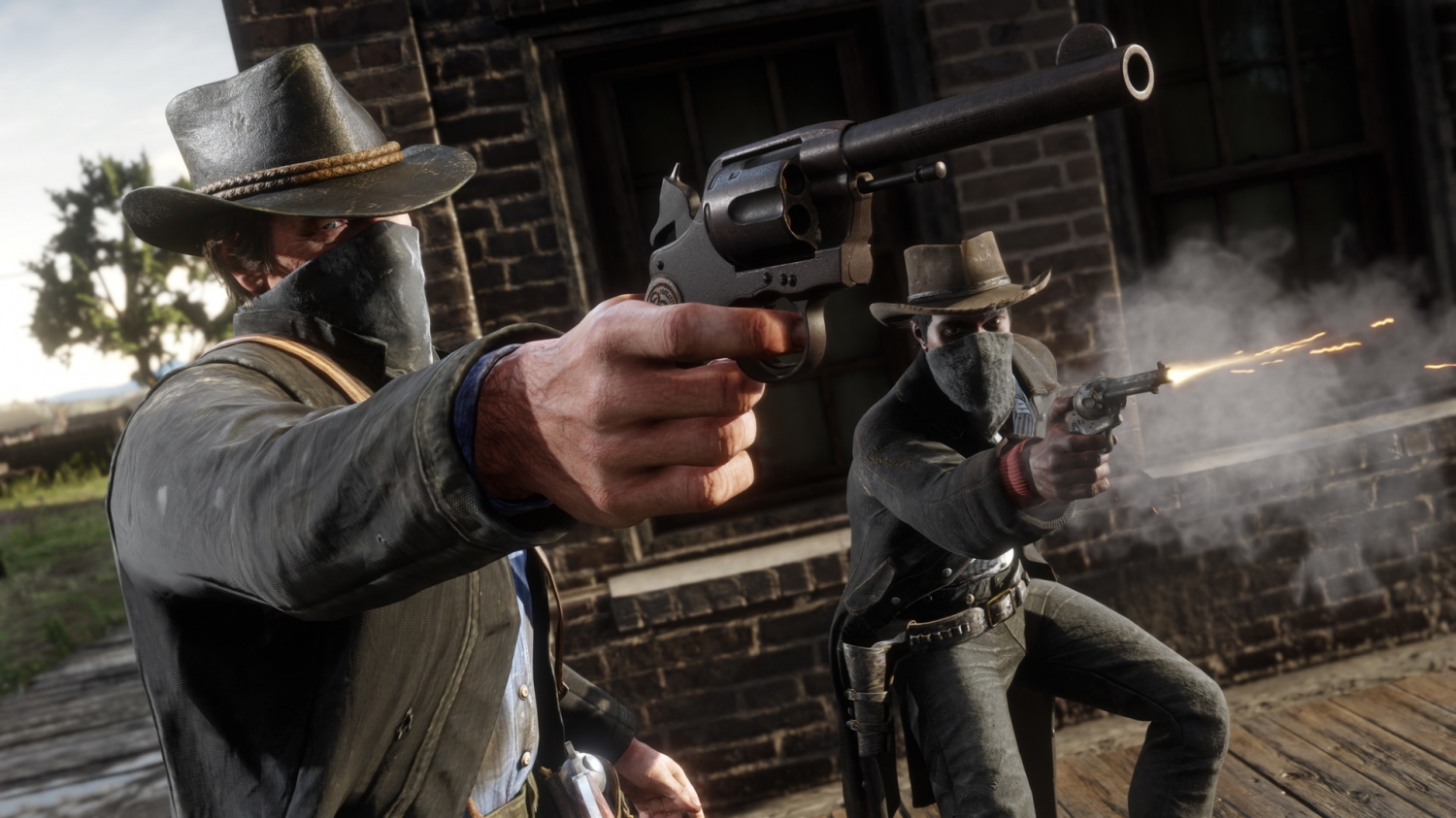 Моддер перенёс Red Dead Redemption 2 в виртуальную реальность Моддер перенёс Red Dead Redemption 2 в виртуальную реальность