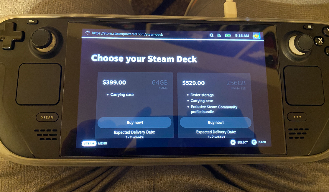 Steam Deck поддерживает более 8 тысяч игр. Почти вдвое больше, чем Nintendo Switch Steam Deck поддерживает более 8 тысяч игр. Почти вдвое больше, чем Nintendo Switch