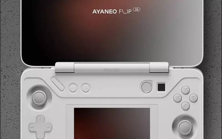 Внешний вид нового конкурента Steam Deck и сходство с Nintendo 3DS в Ayaneo Flip DS