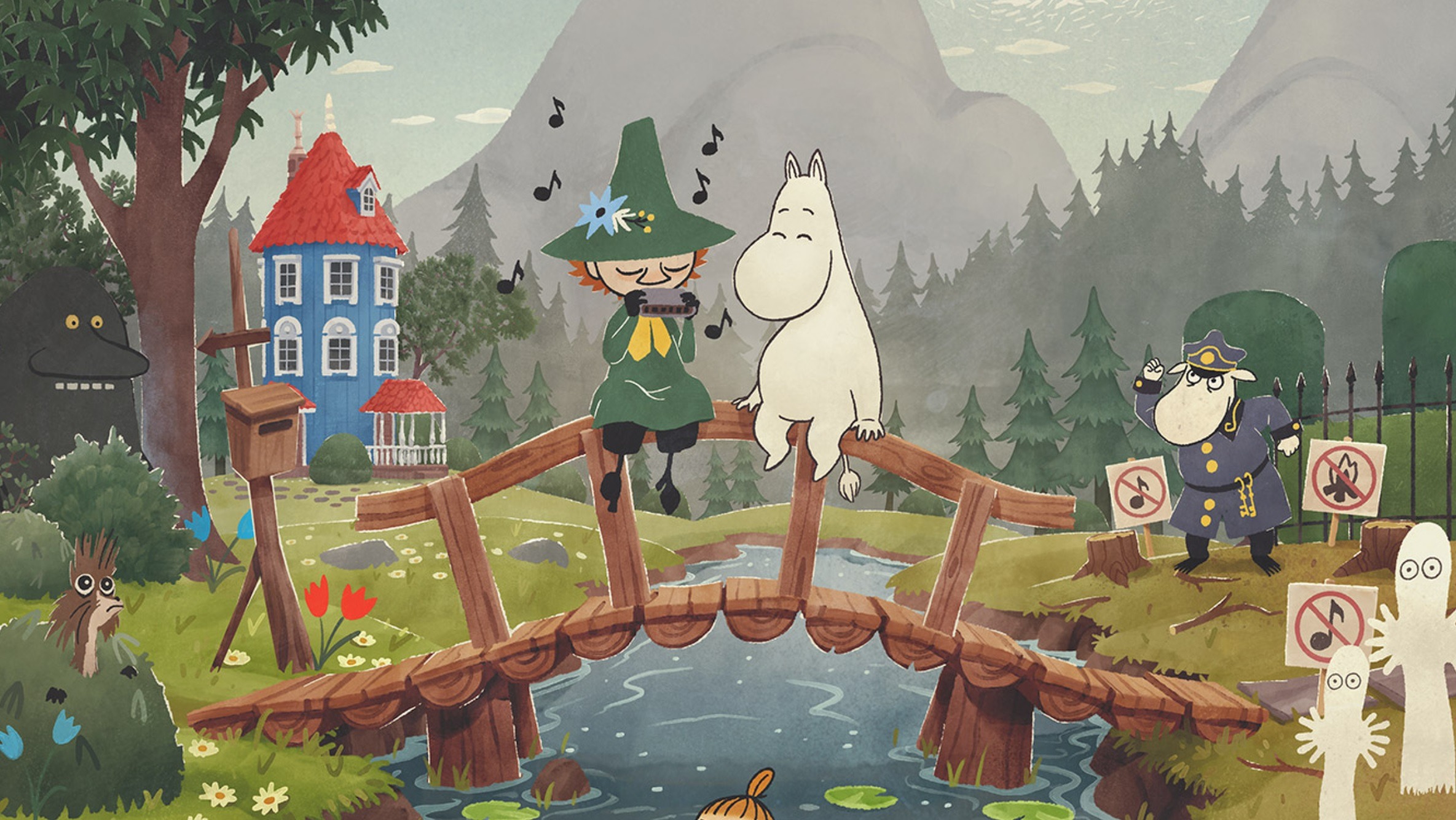 Snufkin: Melody of Moominvalley – геймплейный трейлер, демонстрирующий помощь Смусмумрика Муми-Троллям