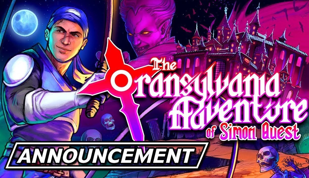 Представлен пародийный платформер The Transylvania Adventure of Simon Quest