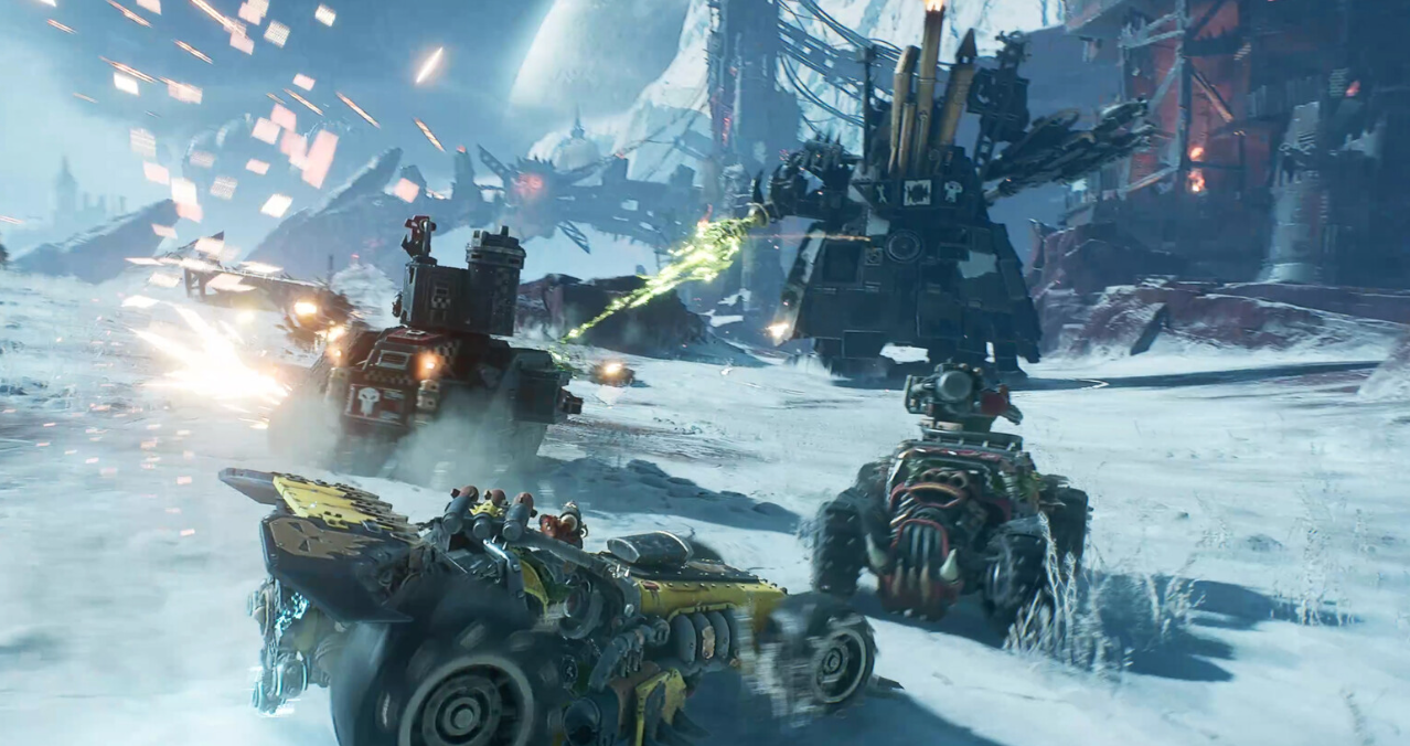 Warhammer 40000 Speed Freeks: Битвы на гонках и запрет для России. Анонс бета-теста Warhammer 40000 Speed Freeks: Битвы на гонках и запрет для России. Анонс бета-теста