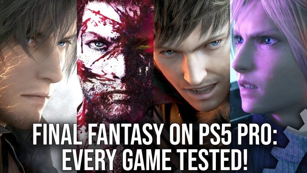 Тесты выявили улучшения последних частей Final Fantasy на PS5 Pro