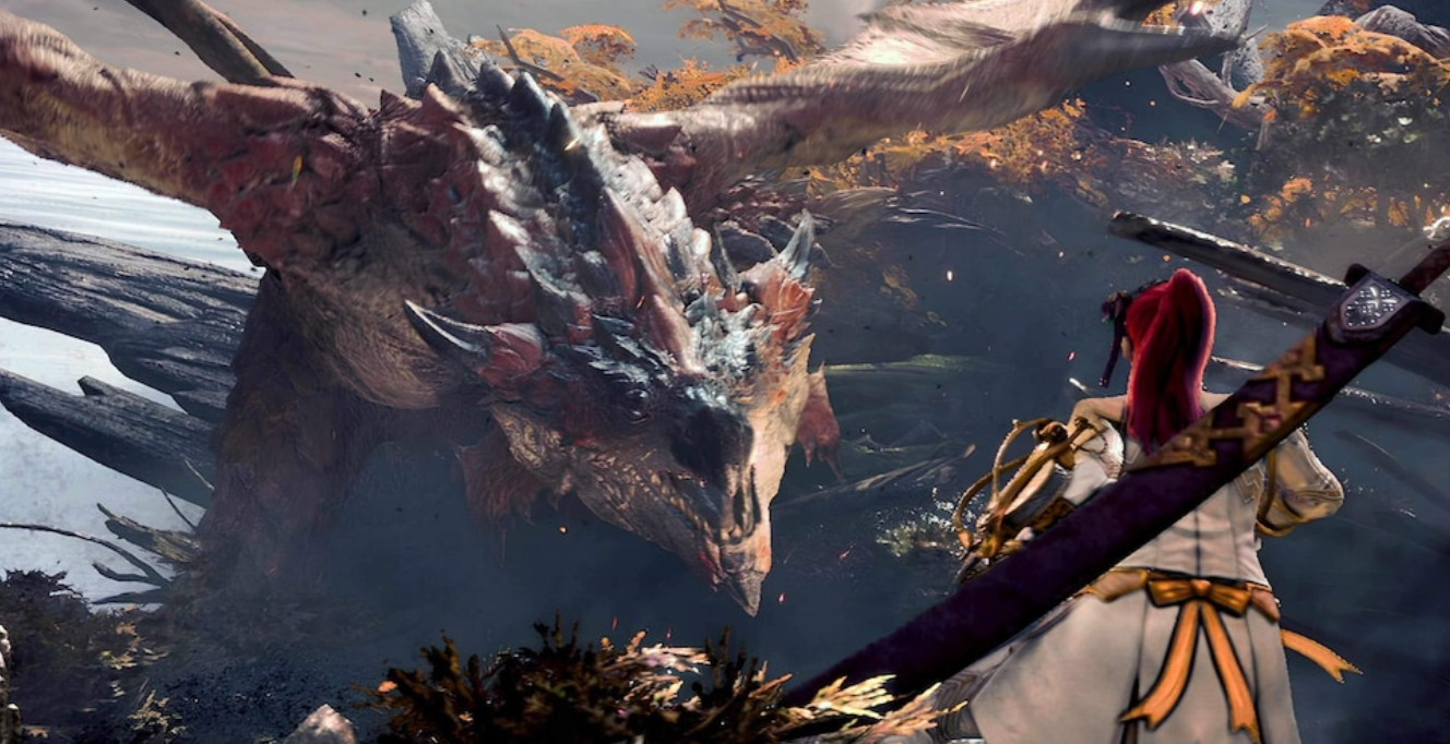 В Monster Hunter World успешно завершили игру, используя только жесты и без применения оружия