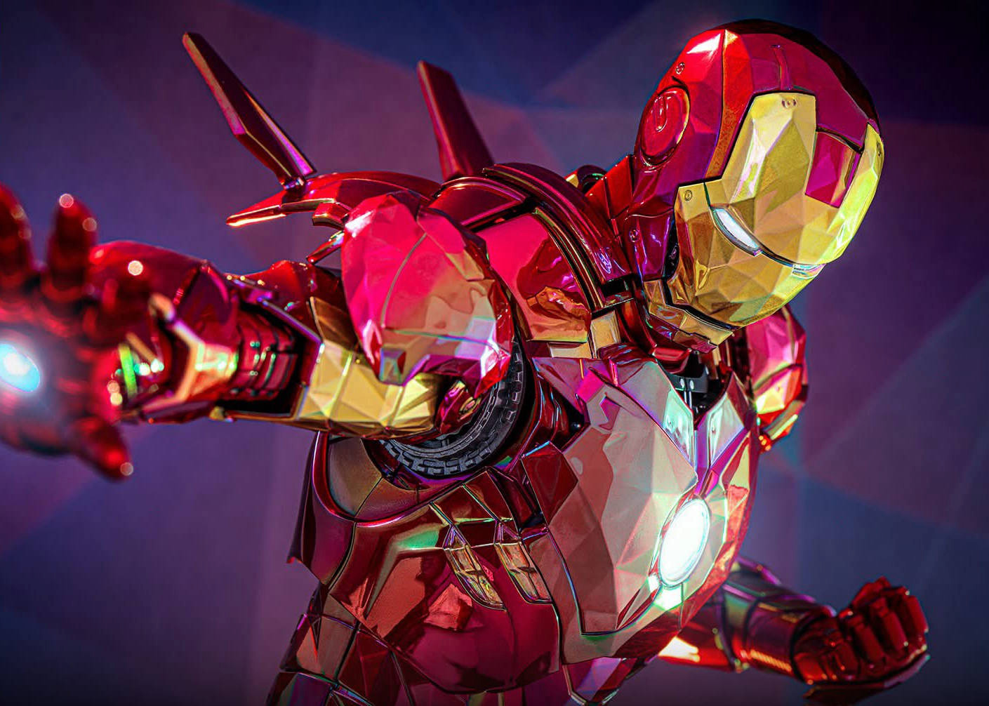 Hot Toys анонсировала выпуск фигурки Железного человека в фрактальной броне Mark IV