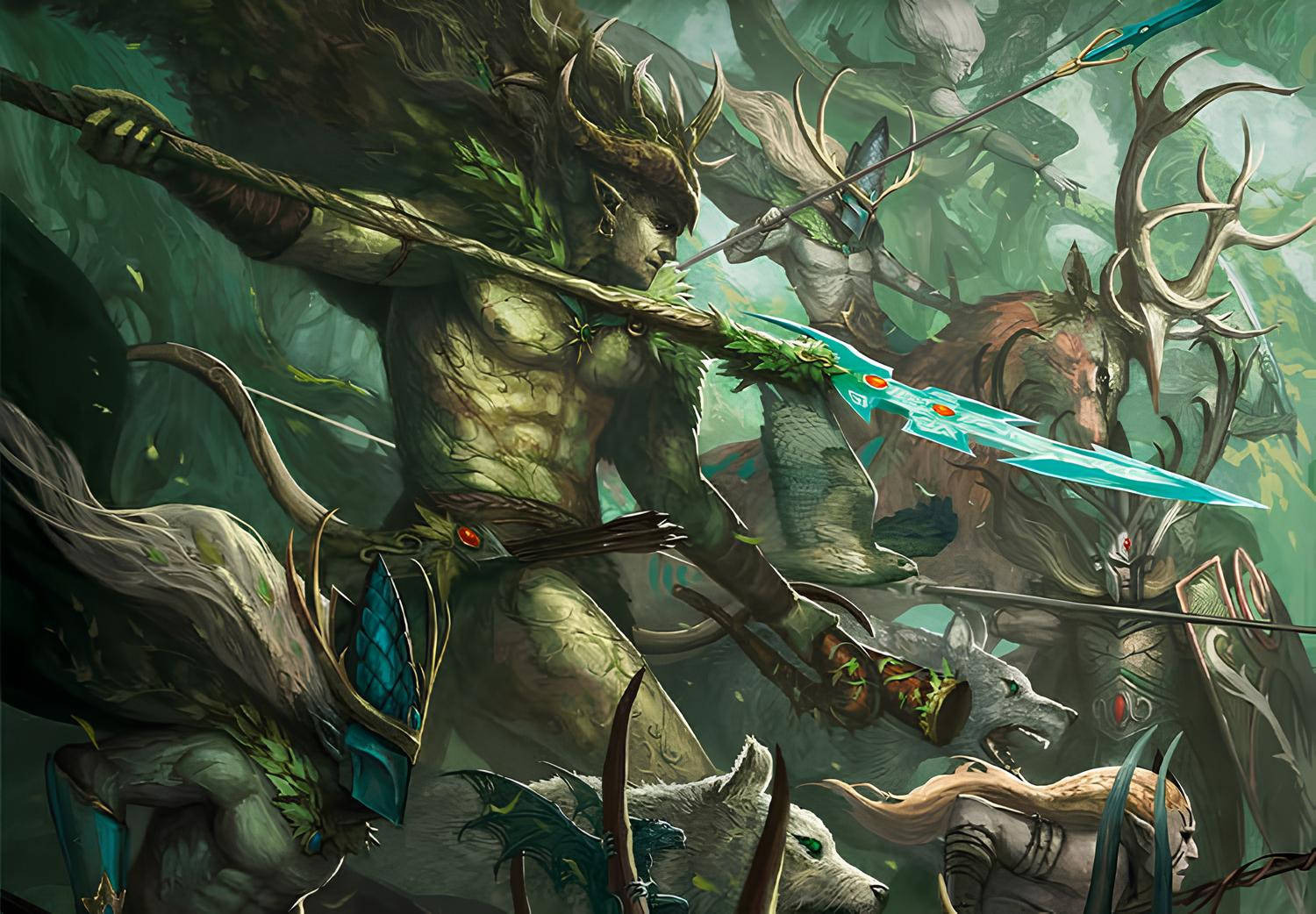 Разработчики настольной игры Warhammer The Old World открывают предзаказ на миниатюры лесных эльфов