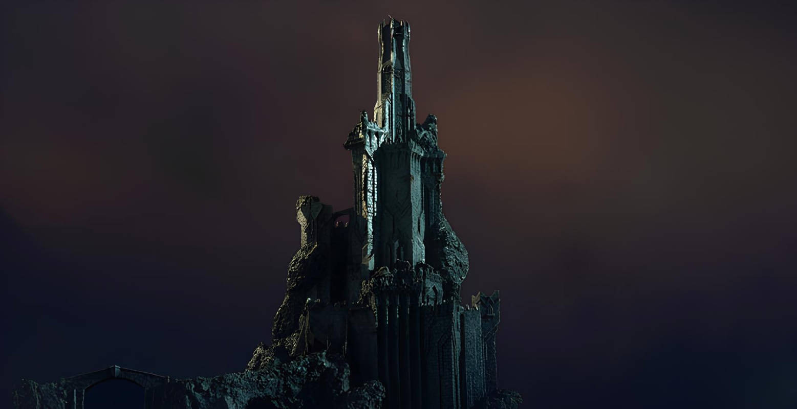 Weta Workshop представила миниатюрную модель крепости Кирит Унгол из «Властелина колец»
