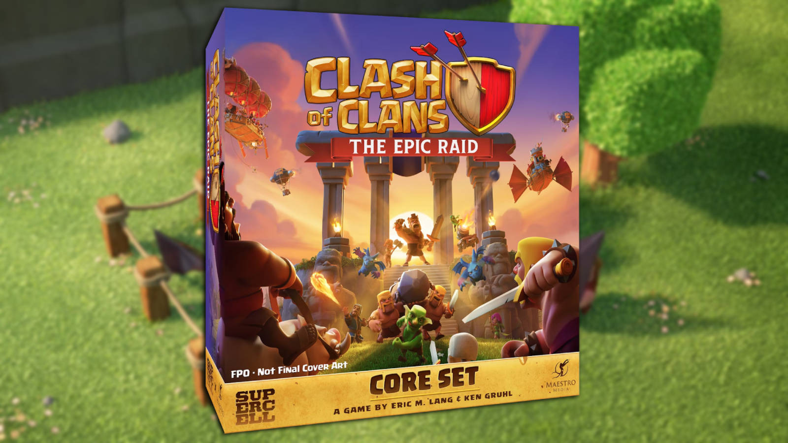 Настольная игра Clash of Clans: The Epic Raid достигла цели на Kickstarter всего за 24 минуты